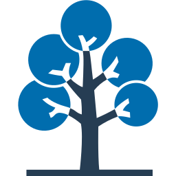 Shrub tree icon