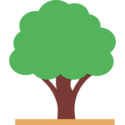 Shrub tree icon