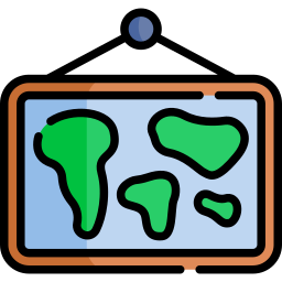 World map icon