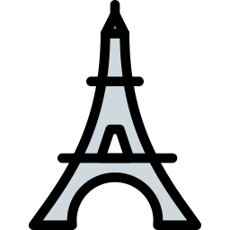 Eiffel tower icon