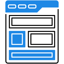 mise en page Icône