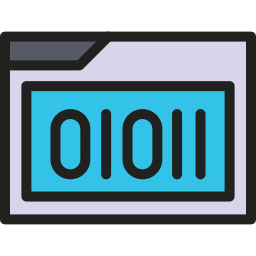 Binary code icon