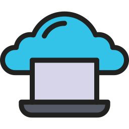 Cloud computing icon