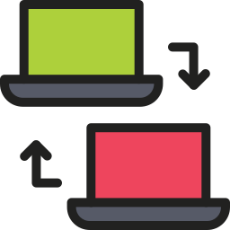 Data transfer icon