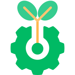 Eco energy icon