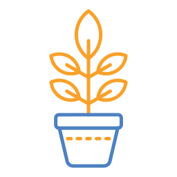 Plant pot icon