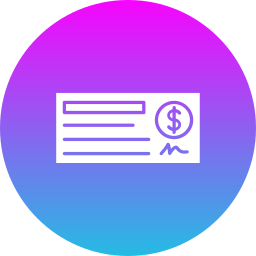 Cheque icon