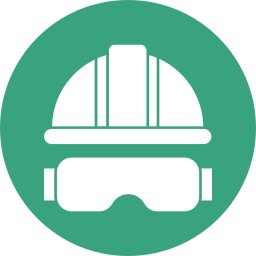 Safety glasses icon