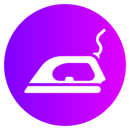 Clothing iron icon