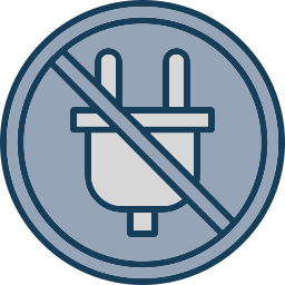 Forbidden sign icon