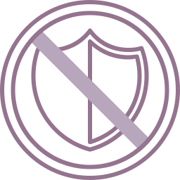 Firewall protection icon