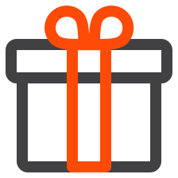 Gift box icon