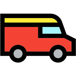 Delivery van icon