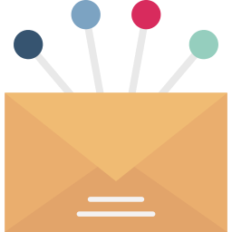 Online mail icon