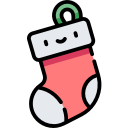 Christmas sock icon