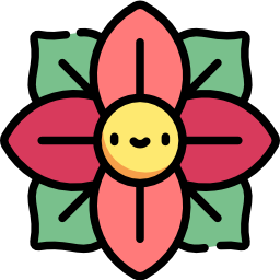 Poinsettia icon