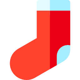 Christmas sock icon