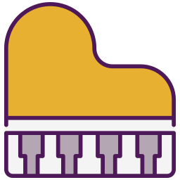 Grand piano icon