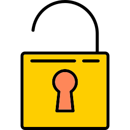 Door lock icon