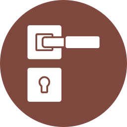 Door handle icon