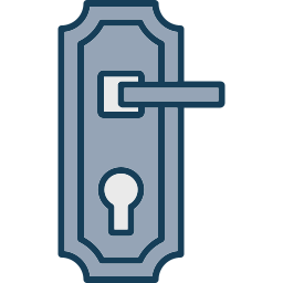 Door handle icon