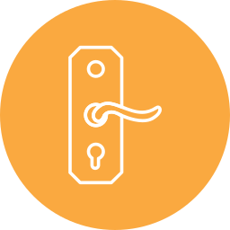 Door handle icon