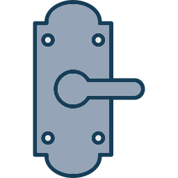 Door lock icon