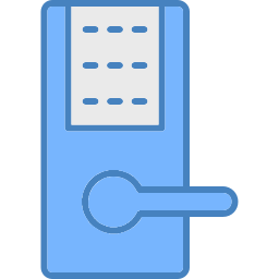 Door lock icon