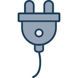 Plug cable icon