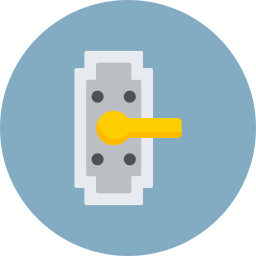 Door handle icon