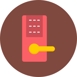 Door lock icon