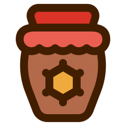 Honey jar icon