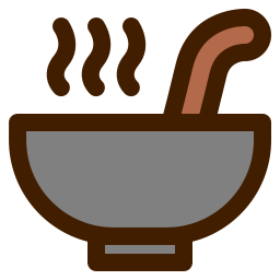 Hot soup icon