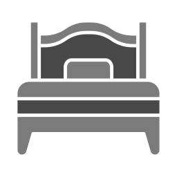 Single bed icon