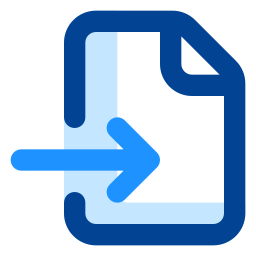 dateiimport icon