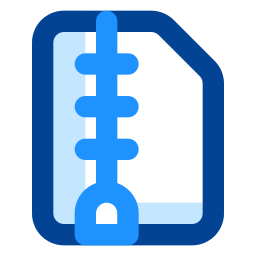 File zipper icon