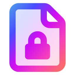 File lock icon