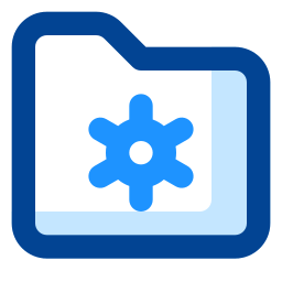 Folder setting icon