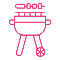 BBQ grill icon