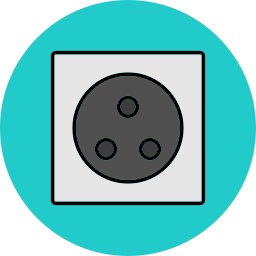 Wall plug icon