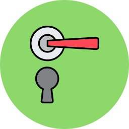 Door handle icon