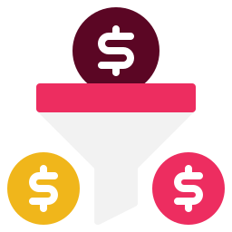 Sales funnel icon