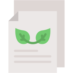 Recycle paper icon