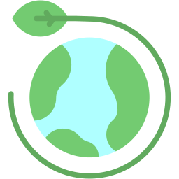 Planet earth icon