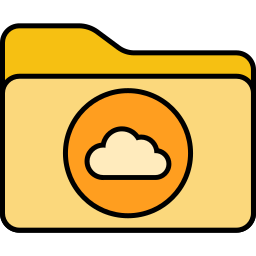 Cloud folder icon