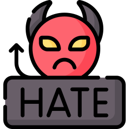 Hate icon