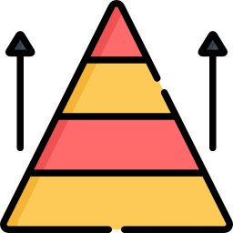 pyramide Icône