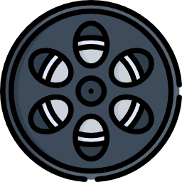 Film reel icon