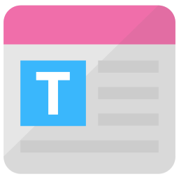 typografie icon