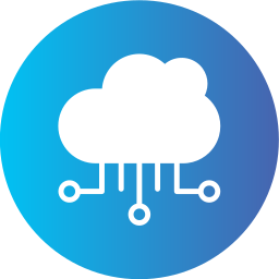 Cloud computing icon